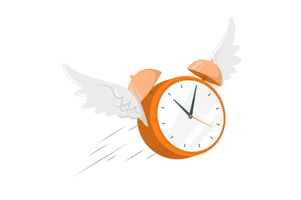 長期間のイラスト