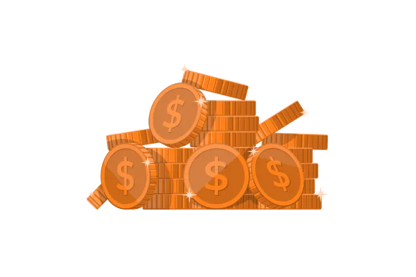 高額のイラスト